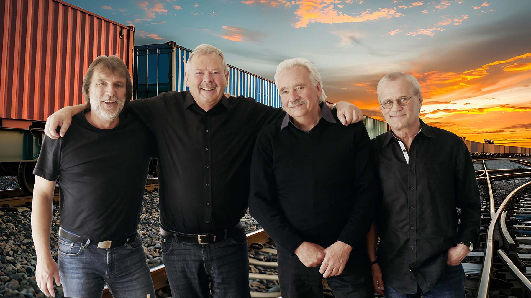 V.l.n.r: Eckhard Koch – Bernd Beckmann – Wolfgang Ramforth – Bernhard Adler